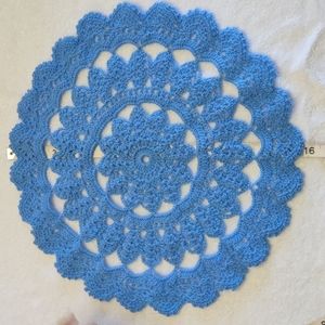 Crochet Hand Made Exquisite Design, @15.5 Dia., Original Work, Acrylic